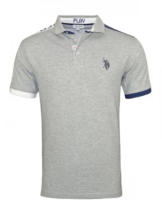 Foto van product U.S. POLO ASSN. Shirt navy / grijs / rood / wit