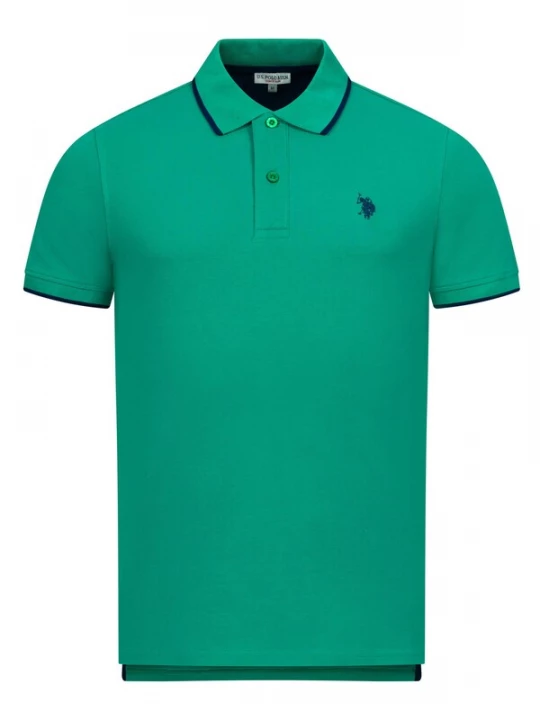 Foto van product U.S. POLO ASSN. Shirt navy / limoen