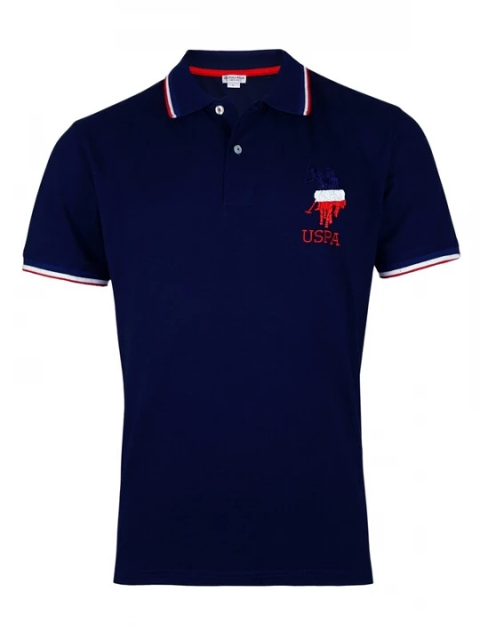 Foto van product U.S. POLO ASSN. Shirt navy / rood / wit