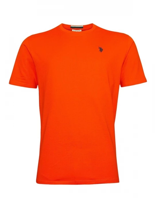 Foto van product U.S. POLO ASSN. Shirt neonoranje / zwart