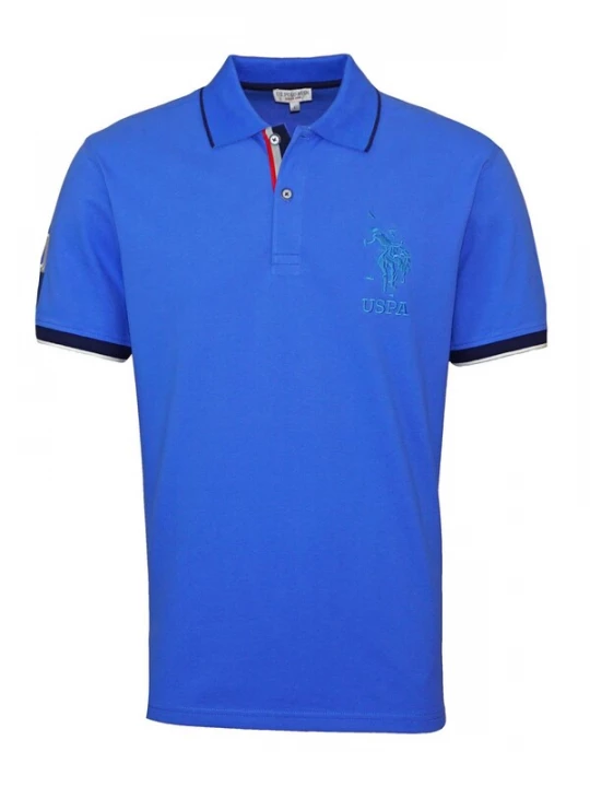 Foto van product U.S. POLO ASSN. Shirt 'Pros' blauw / zwart