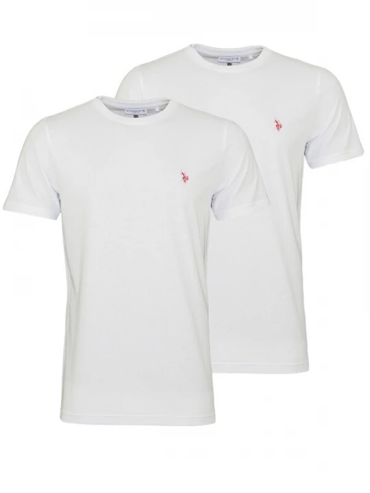 Foto van product U.S. POLO ASSN. Shirt rood / wit
