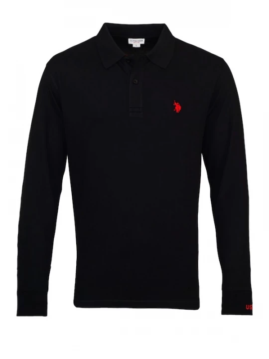 Foto van product U.S. POLO ASSN. Shirt rood / zwart