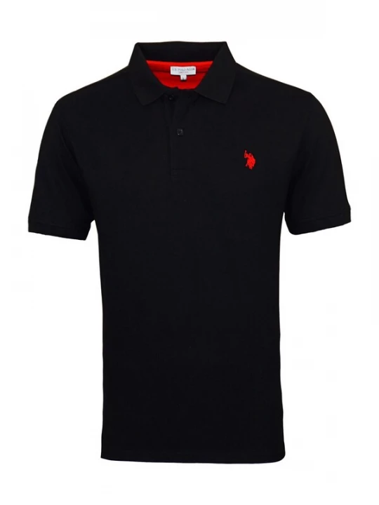 Foto van product U.S. POLO ASSN. Shirt rood / zwart