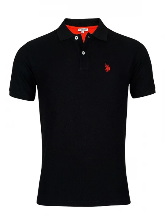 Foto van product U.S. POLO ASSN. Shirt rood / zwart