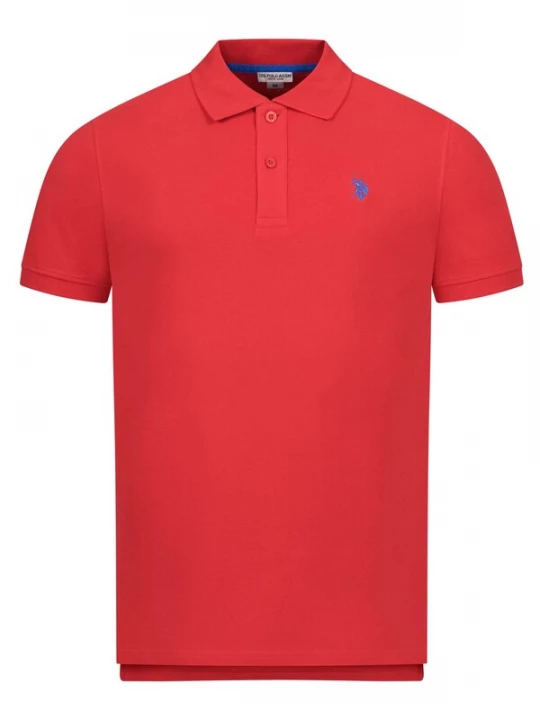 Foto van product U.S. POLO ASSN. Shirt royal blue / koningsblauw / knalrood