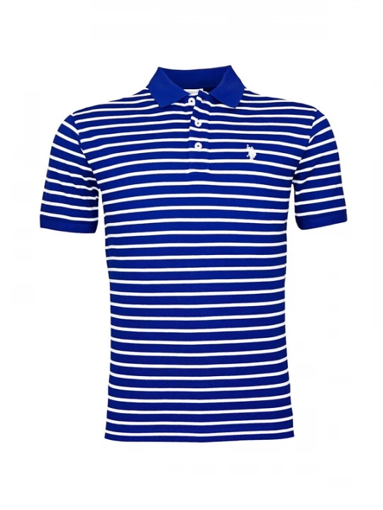 Foto van product U.S. POLO ASSN. Shirt 'Stripes' blauw / wit