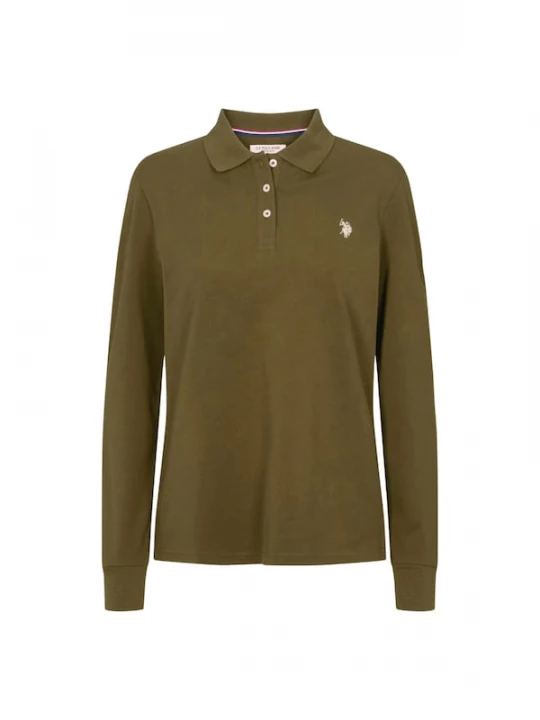 Foto van product U.S. POLO ASSN. Shirt 'UWLise' olijfgroen