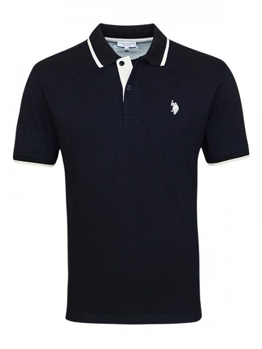 Foto van product U.S. POLO ASSN. Shirt zwart / wit