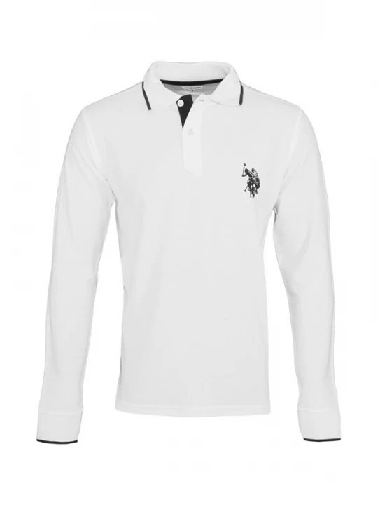 Foto van product U.S. POLO ASSN. Shirt zwart / wit
