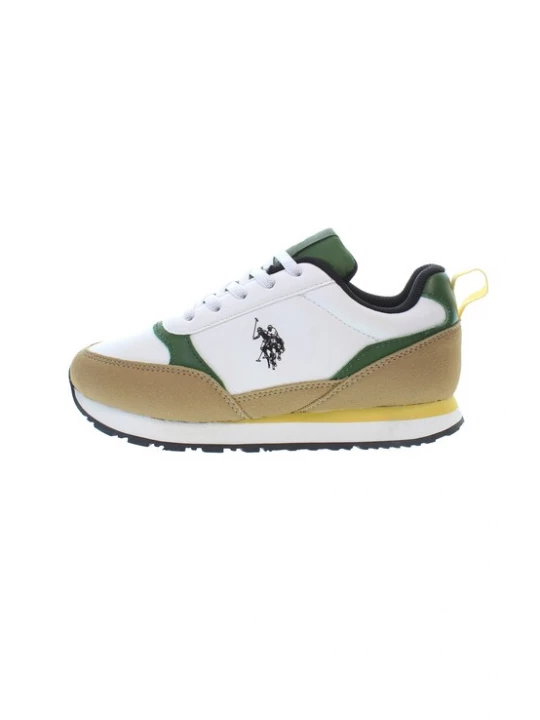 Foto van product U.S. POLO ASSN. Sneakers beige / groen / zwart / wit