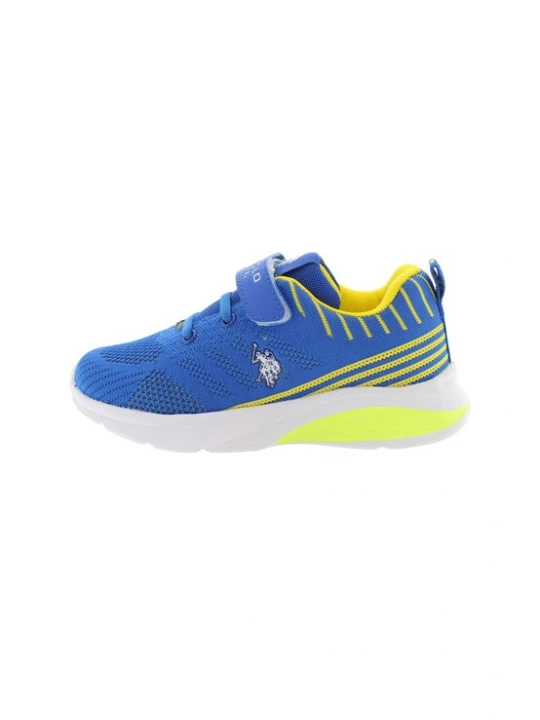 Foto van product U.S. POLO ASSN. Sneakers blauw / geel / wit