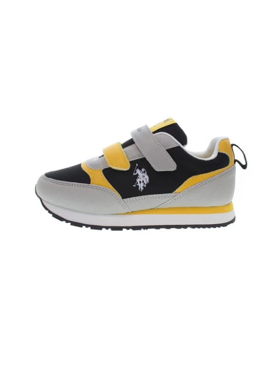 Foto van product U.S. POLO ASSN. Sneakers geel / lichtgrijs / zwart