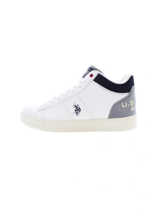 Foto van product U.S. POLO ASSN. Sneakers hoog 'Tymes010MDyn1' donkerblauw / donkergrijs / wit
