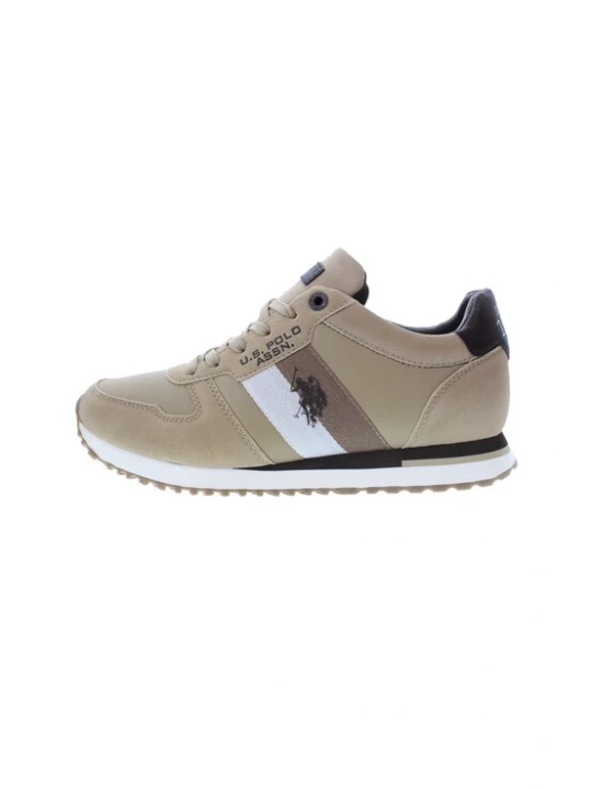 Foto van product U.S. POLO ASSN. Sneakers laag 'Xiri' beige / bruin / wit