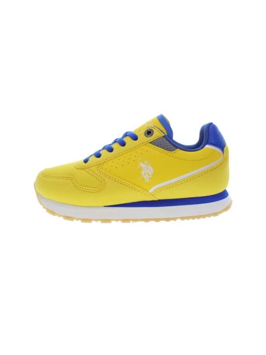 Foto van product U.S. POLO ASSN. Sneakers 'NOBIK001K / 5YN1' blauw / geel / wit