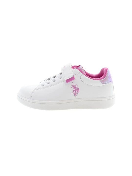 Foto van product U.S. POLO ASSN. Sneakers 'Trace003K / 5Y2' pink / wit