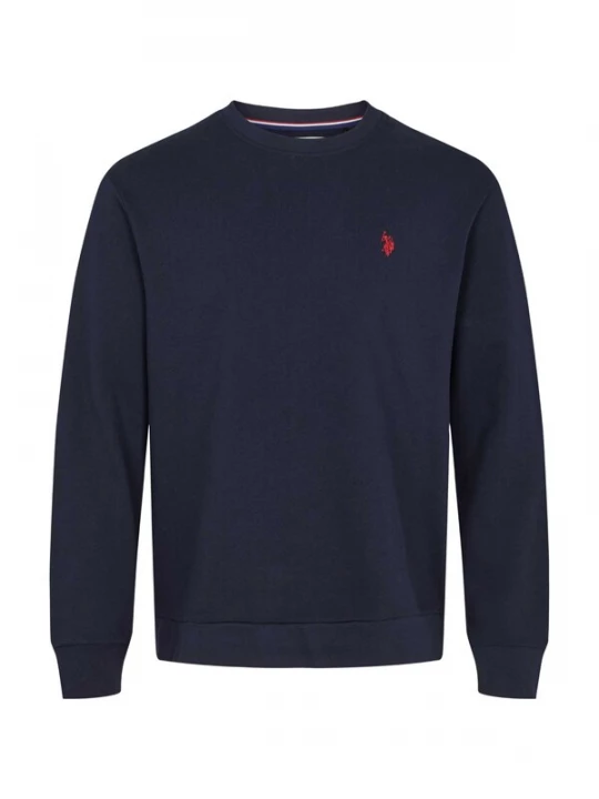 Foto van product U.S. POLO ASSN. Sweatshirt 'UMADLER' donkerblauw / kersrood