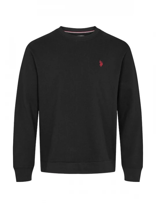 Foto van product U.S. POLO ASSN. Sweatshirt 'UMADLER' kersrood / zwart