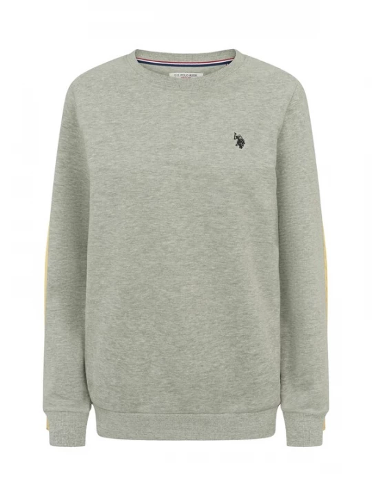 Foto van product U.S. POLO ASSN. Sweatshirt 'UWHelen' grijs gemêleerd / zwart