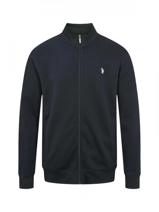 Foto van product U.S. POLO ASSN. Sweatvest 'UMOscar' marine / wit