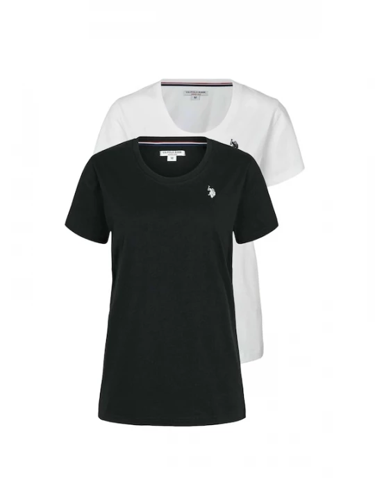 Foto van product U.S. POLO ASSN. Top 'UWAmy' zwart / wit