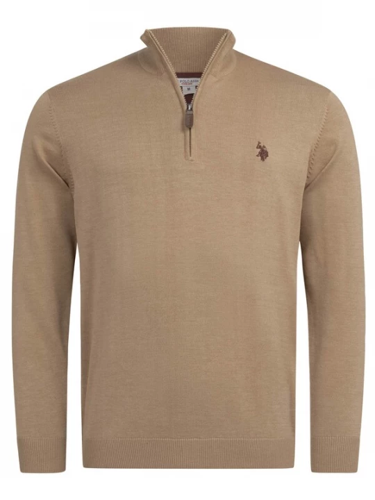 Foto van product U.S. POLO ASSN. Trui lichtbruin