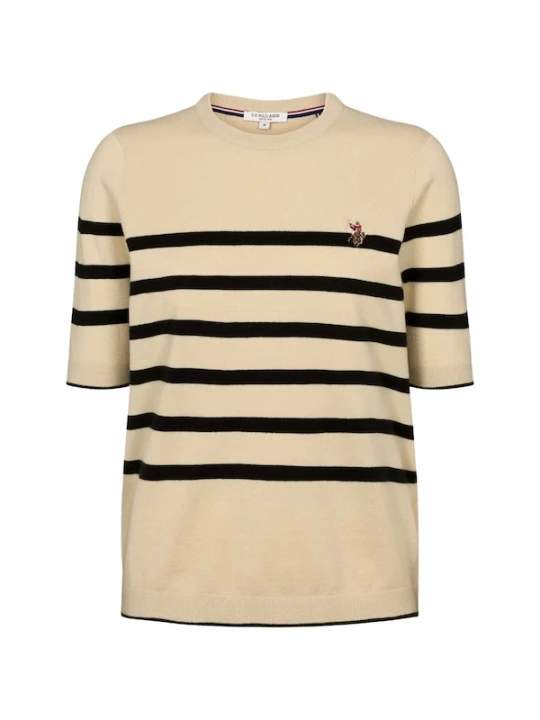 Foto van product U.S. POLO ASSN. Trui ' Maiken Short ' lichtgeel