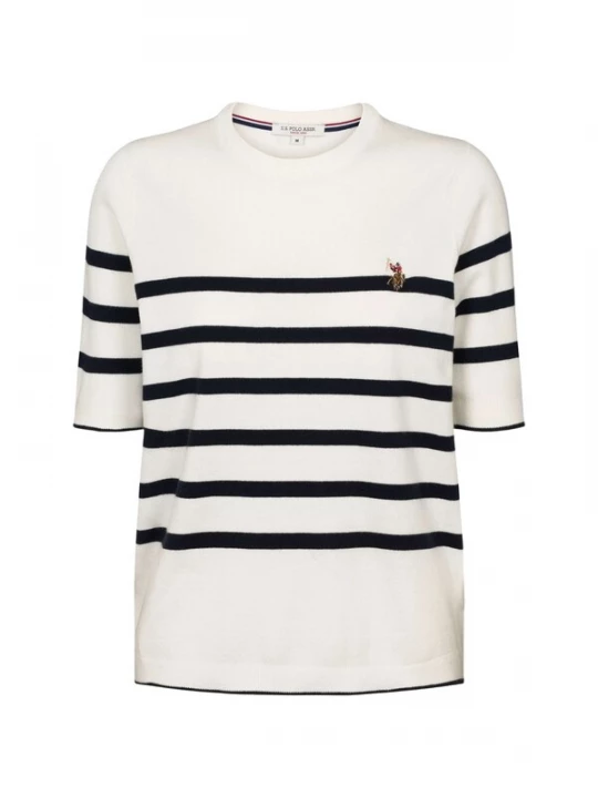 Foto van product U.S. POLO ASSN. Trui ' Maiken Short ' wit