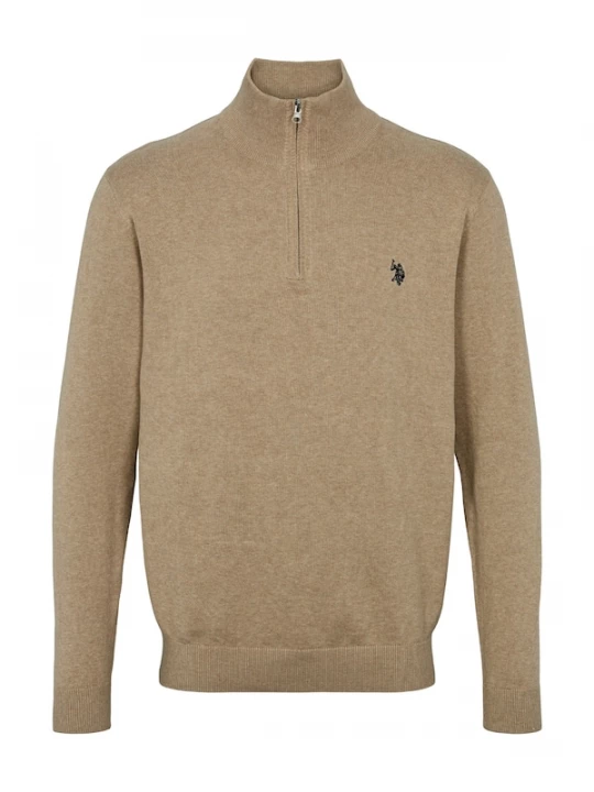 Foto van product U.S. POLO ASSN. Trui 'UMBRISON' beige gemêleerd