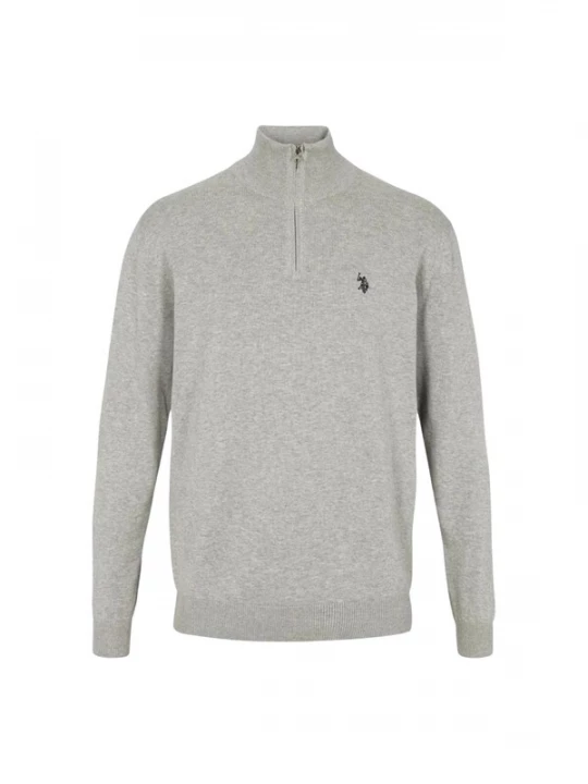 Foto van product U.S. POLO ASSN. Trui 'UMBRISON' grijs gemêleerd