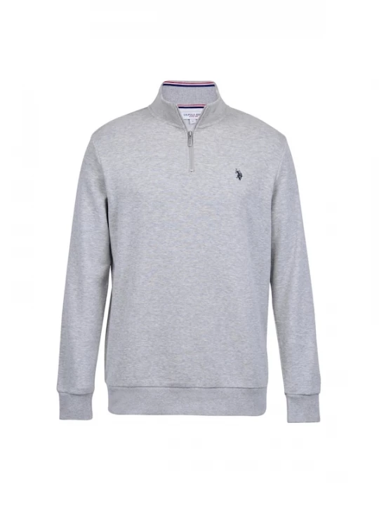 Foto van product U.S. POLO ASSN. Trui 'UMKurt' grijs gemêleerd