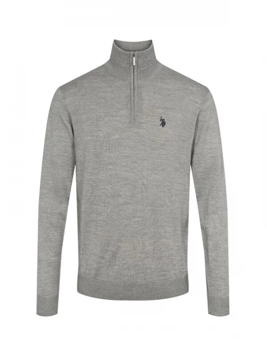 Foto van product U.S. POLO ASSN. Trui 'UMMason' grijs