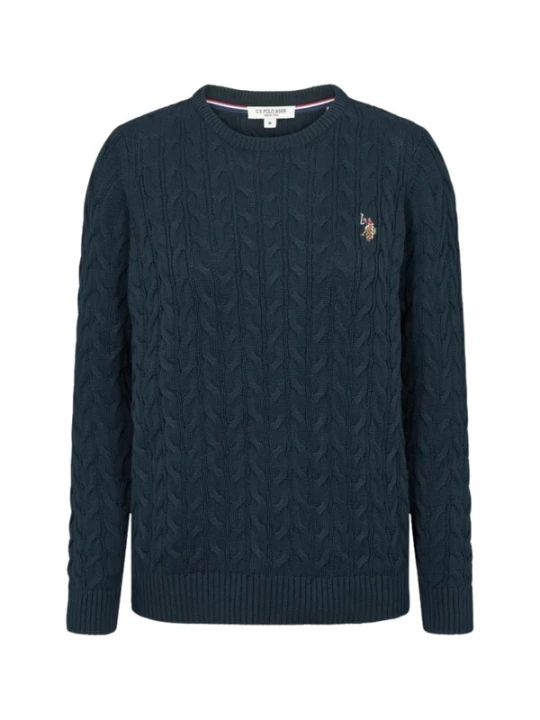 Foto van product U.S. POLO ASSN. Trui 'UWMadeline' saffier