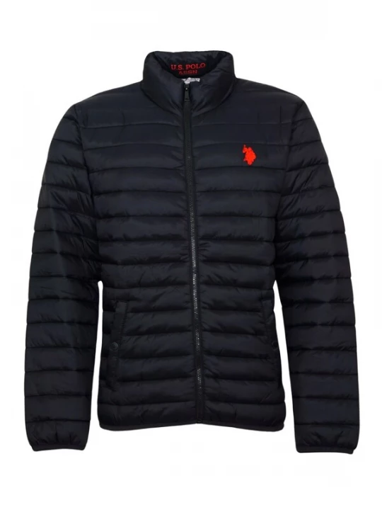 Foto van product U.S. POLO ASSN. Tussenjas lichtrood / zwart