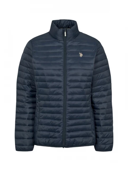 Foto van product U.S. POLO ASSN. Tussenjas 'UWJoy' beige / donkerblauw