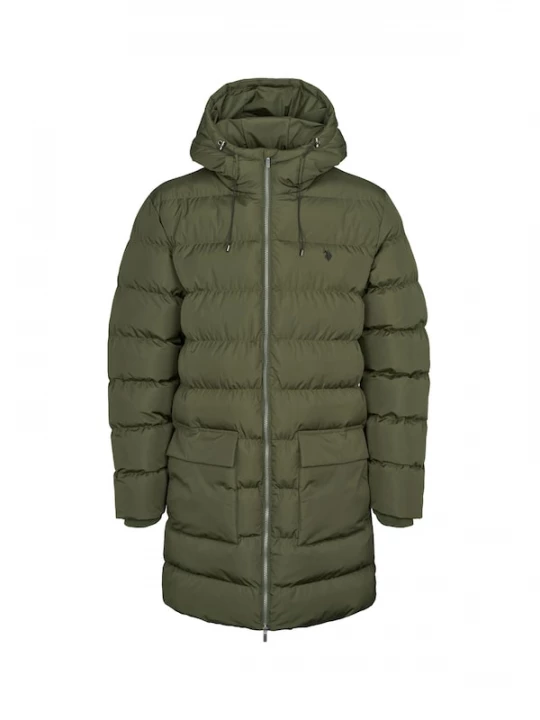 Foto van product U.S. POLO ASSN. Wintermantel 'UMAlbert' olijfgroen