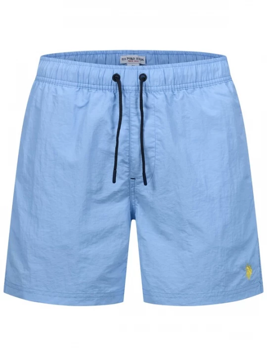 Foto van product U.S. POLO ASSN. Zwemshorts lichtblauw / geel