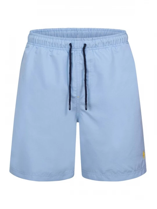 Foto van product U.S. POLO ASSN. Zwemshorts lichtblauw / geel