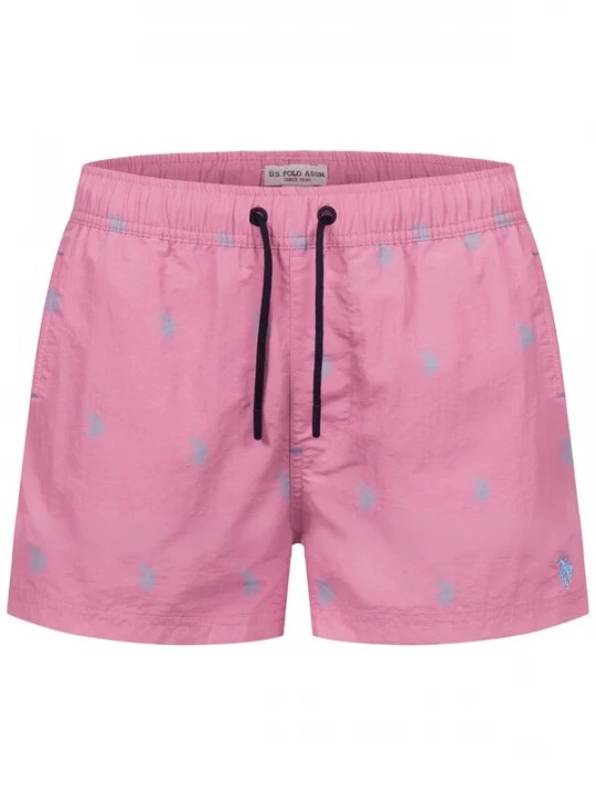 Foto van product U.S. POLO ASSN. Zwemshorts lichtblauw / pitaja roze