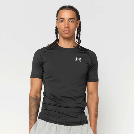 Foto van product UA HG Armour Comp SS black Under Armour
