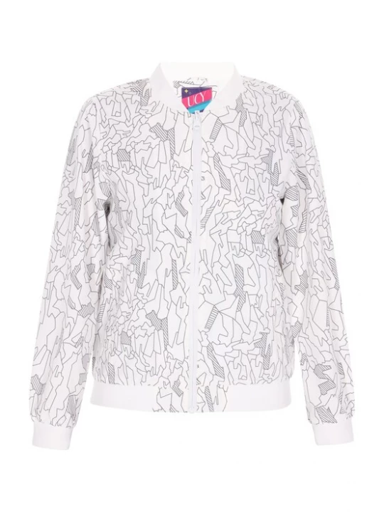 Foto van product UCY Tussenjas antraciet / wit