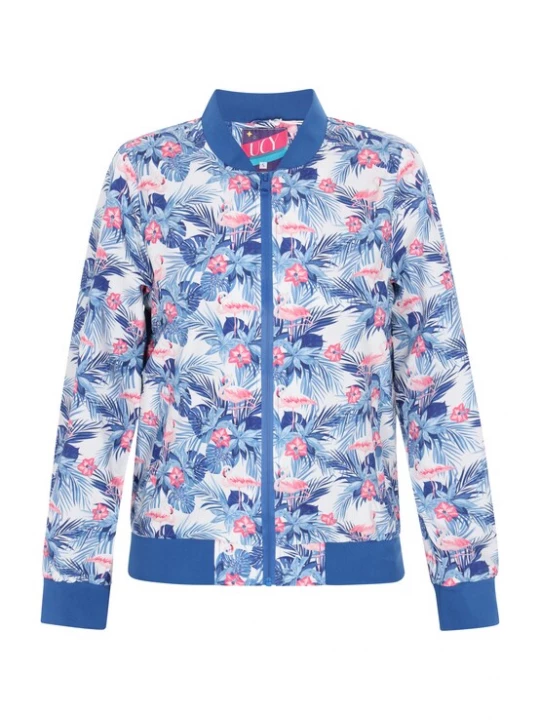Foto van product UCY Tussenjas blauw / pink / wit