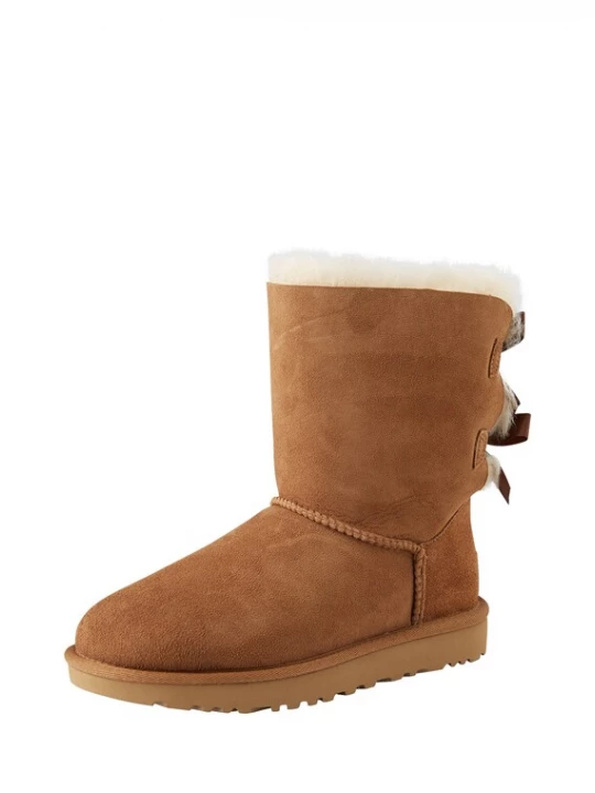 Foto van product UGG Boots 'Bailey Bow II' cognac