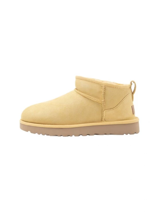 Foto van product UGG Boots 'CLASSIC ULTRA MINI' geel