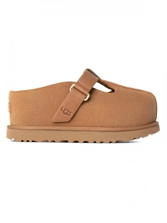 Foto van product UGG Clogs 'W GOLDENSTAR HI CLOG CHESTNUT' bruin