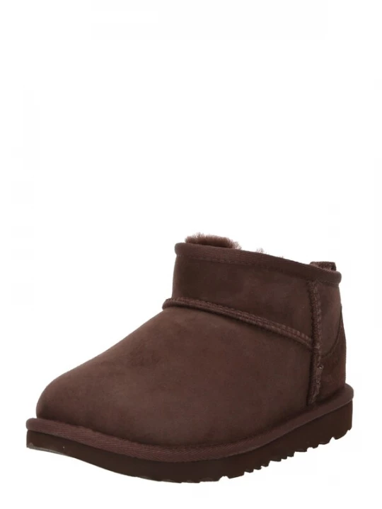 Foto van product UGG Huisschoenen 'CLASSIC ULTRA MINI' donkerbruin