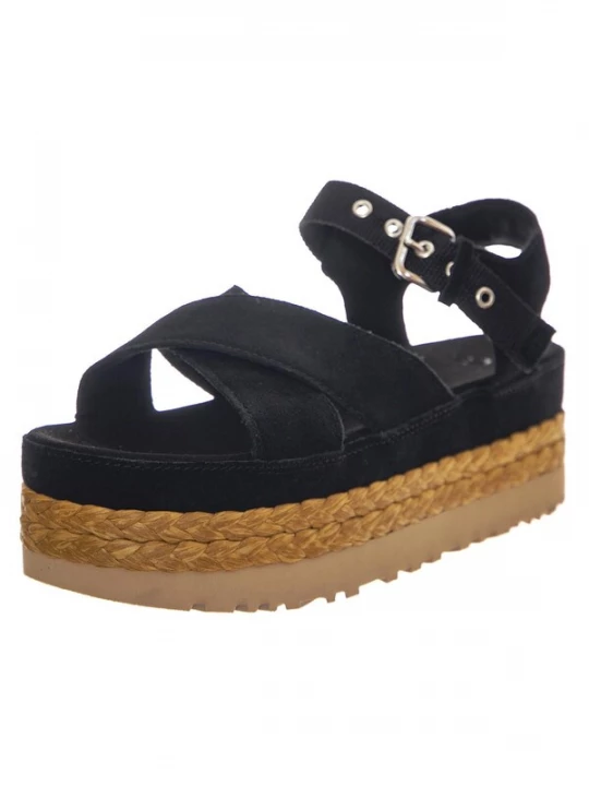 Foto van product UGG Sandaal 'Aubrey Ankle Black' zwart