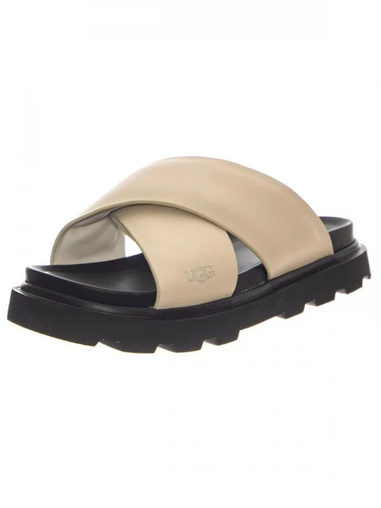 Foto van product UGG Sandaal 'Capitelle Crossband Jasmine' wit