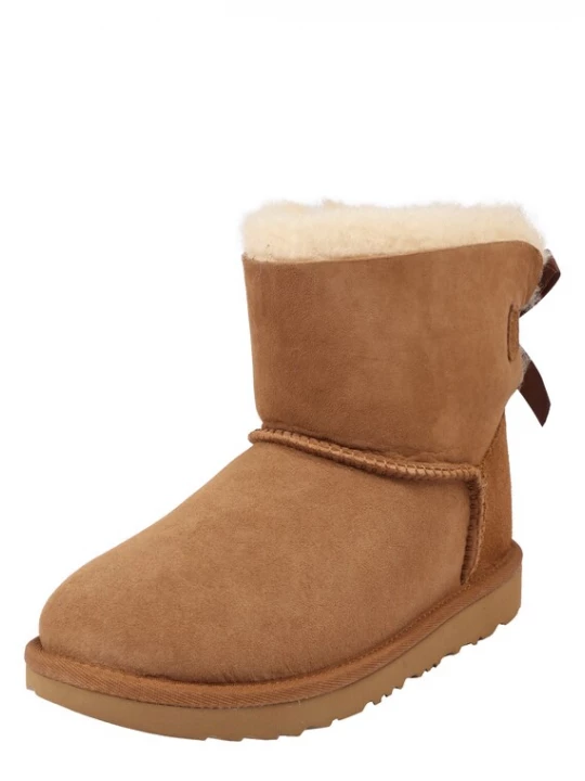 Foto van product UGG Snowboots 'Bailey Bow II' kastanjebruin / cognac / lichtbruin